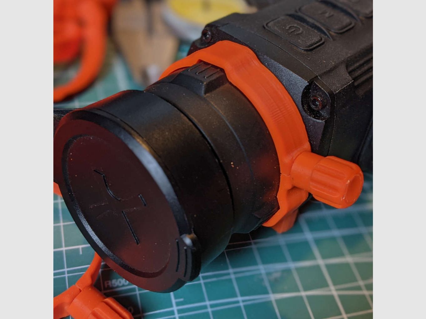 Para xeye CL42 y equivalente: Palanca de ajuste rápido para el enfoque de la cámara térmica, imagen 4 de 13