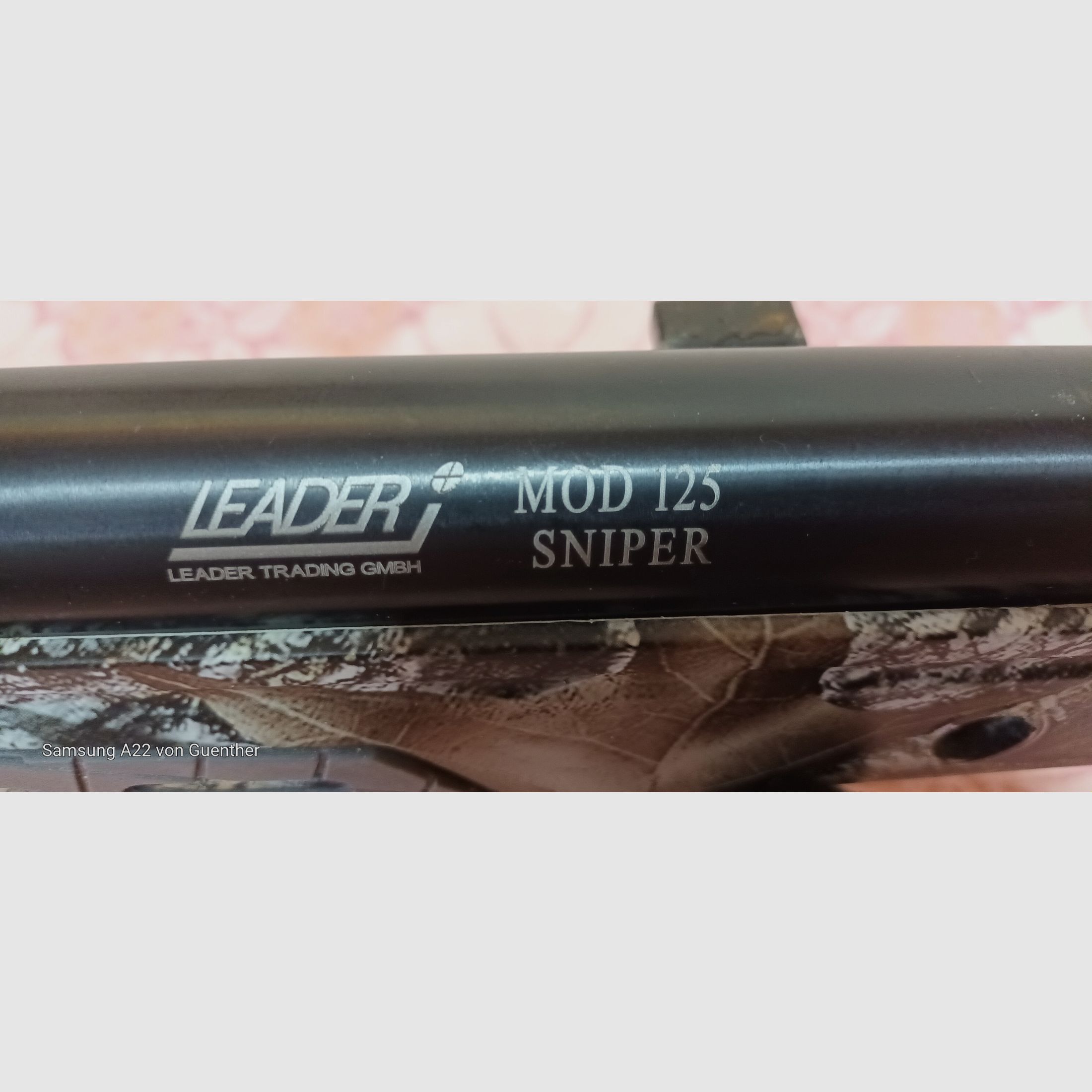 Hatsan 125 Sniper Knicklauf carabine à air cal. 4,5 mm Diabolo Mossy Oak Camo