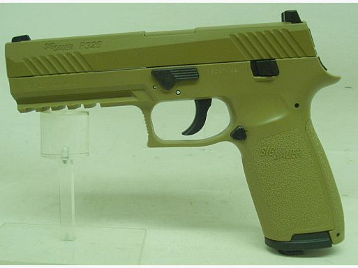 P320 Kal.4,50 BlowBack - Stahl-BB und Diabolo,FDE