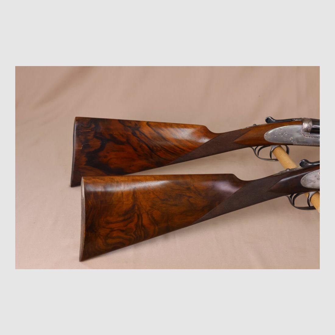 AYA - Aguirre y Aranzabal "Pärchen" Seitenschloss Flinten / gefertigt nach Vorgaben von Augustinus von Papen!!