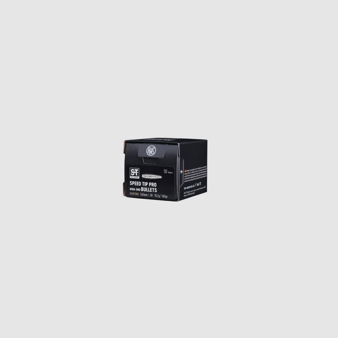 Ogive RWS Geschoss S-TIP pro 7.62 308 165 gr.