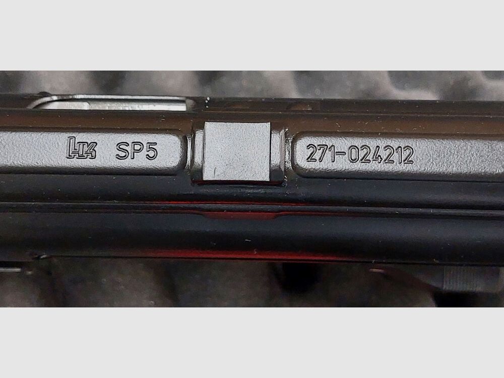 Heckler & Koch OFFRE - ENSEMBLE COMPLET SLB Heckler & Koch HK SP5 SD 9x19 Incl. Silencieux Civil. MP5 SD, image 8 sur 10