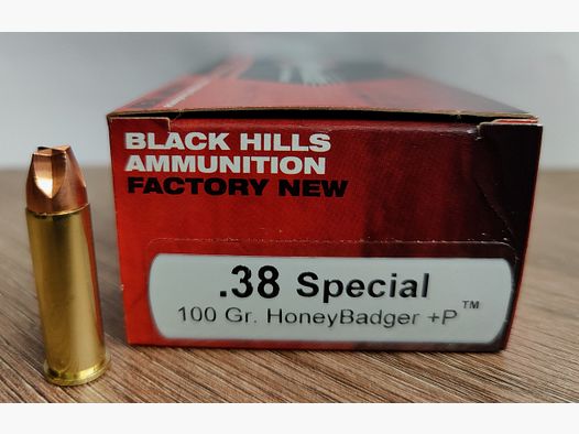 .38 Spl + P Honey Badger 6.47g / 100grs