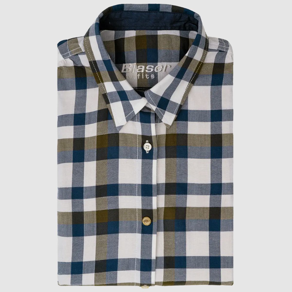 Blaser Light Flannel Blouse Melissa