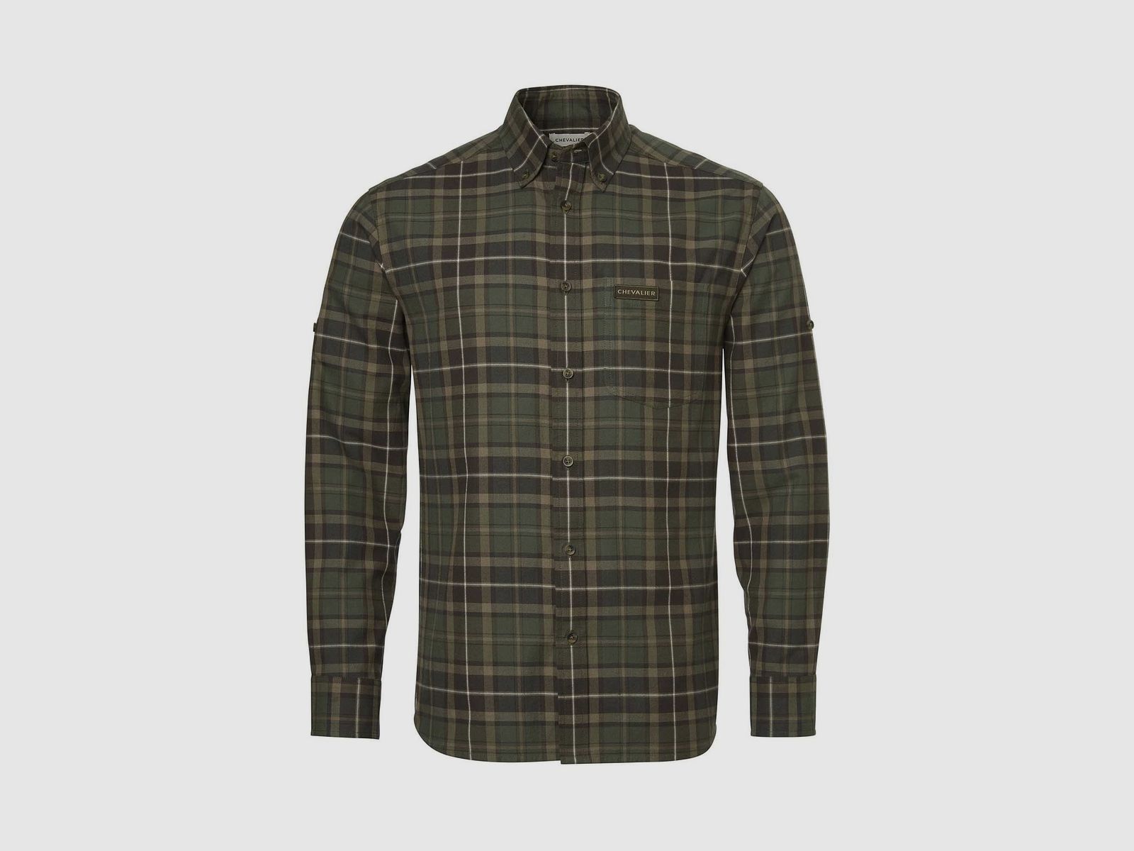 Chevalier Teal Light Flannel Shirt Men's Hemlock Green