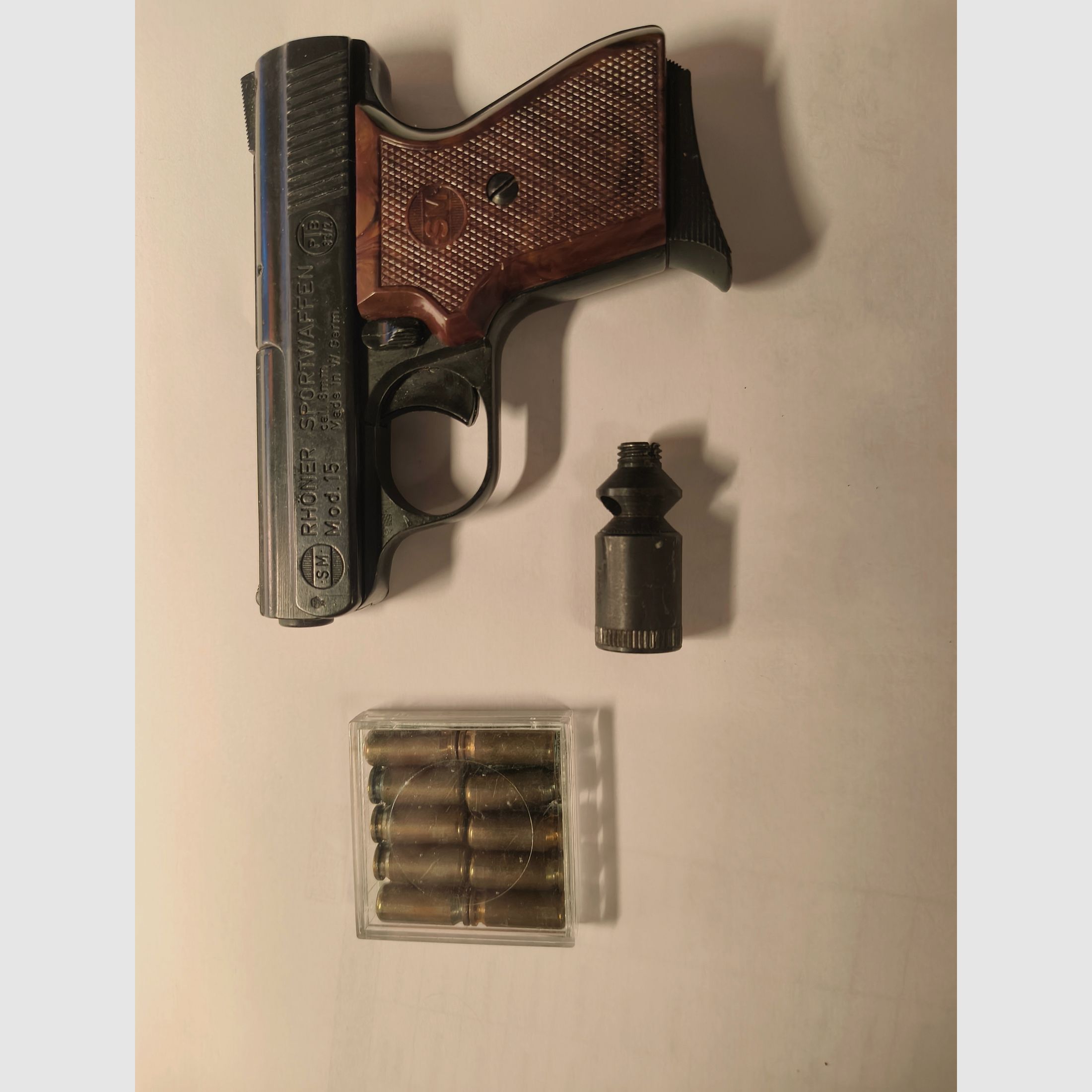 Automatische gas-, start-, signaalpistool van het bedrijf Rhöner Sportwaffen te koop