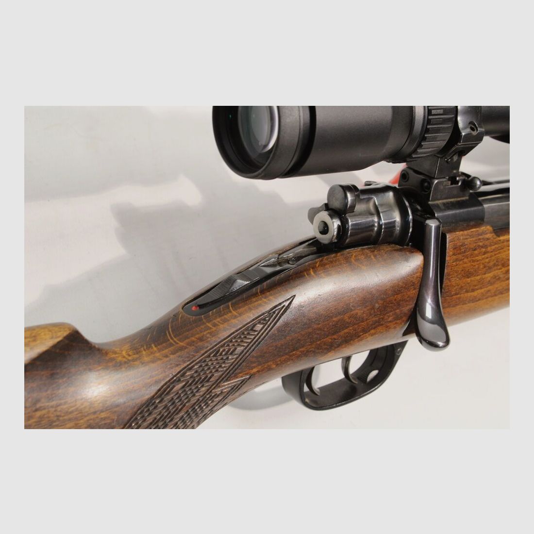 Voere Mauser 98 with Bauer 2.5-10x56 with illuminated reticle