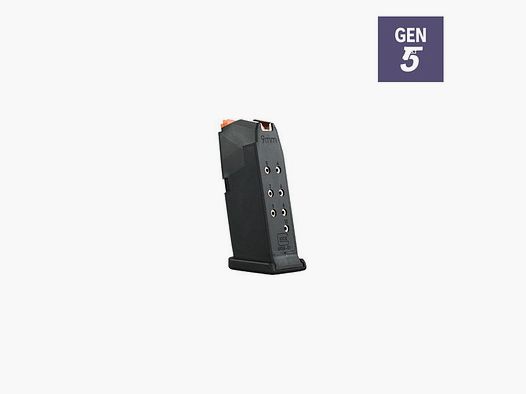 Cargador Glock G26 9mm Para 10 Tiros Seguidor Naranja