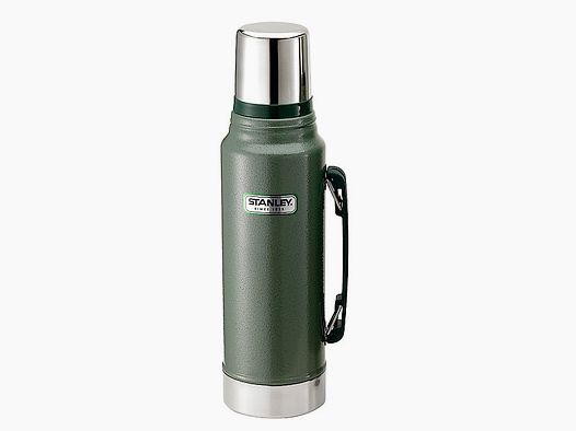 Stanley Classic Vakuum Flasche 1 Liter grün Hammerschlag