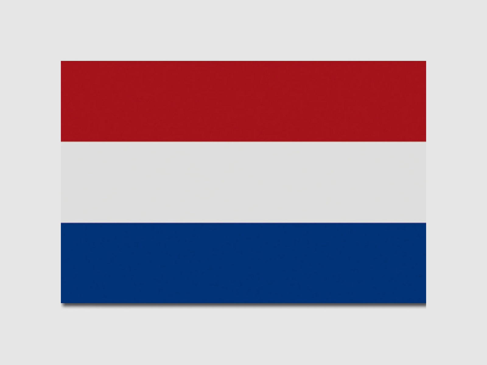 Unbekannt Flagge Niederlande