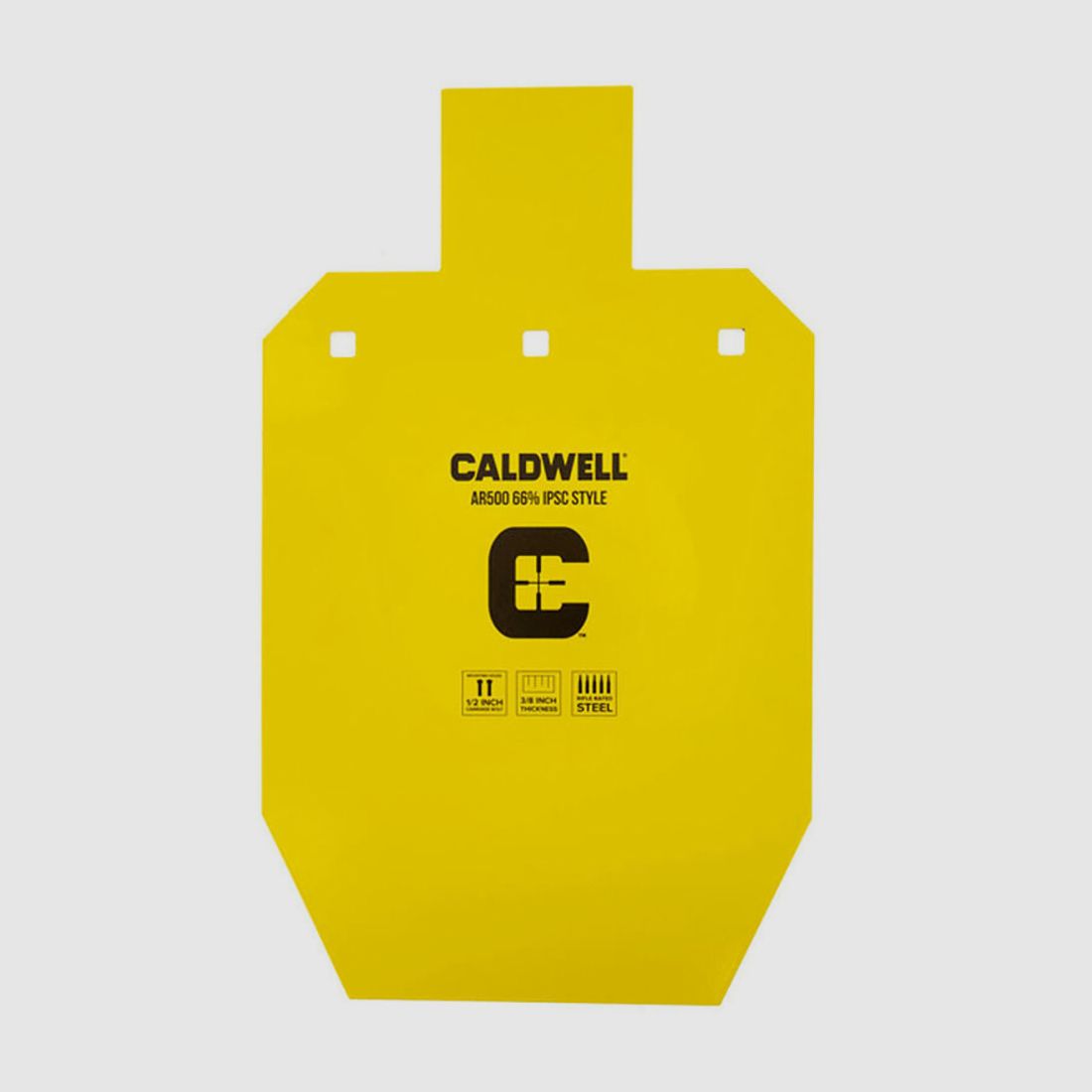 AR500 66% IPSC Steel Target