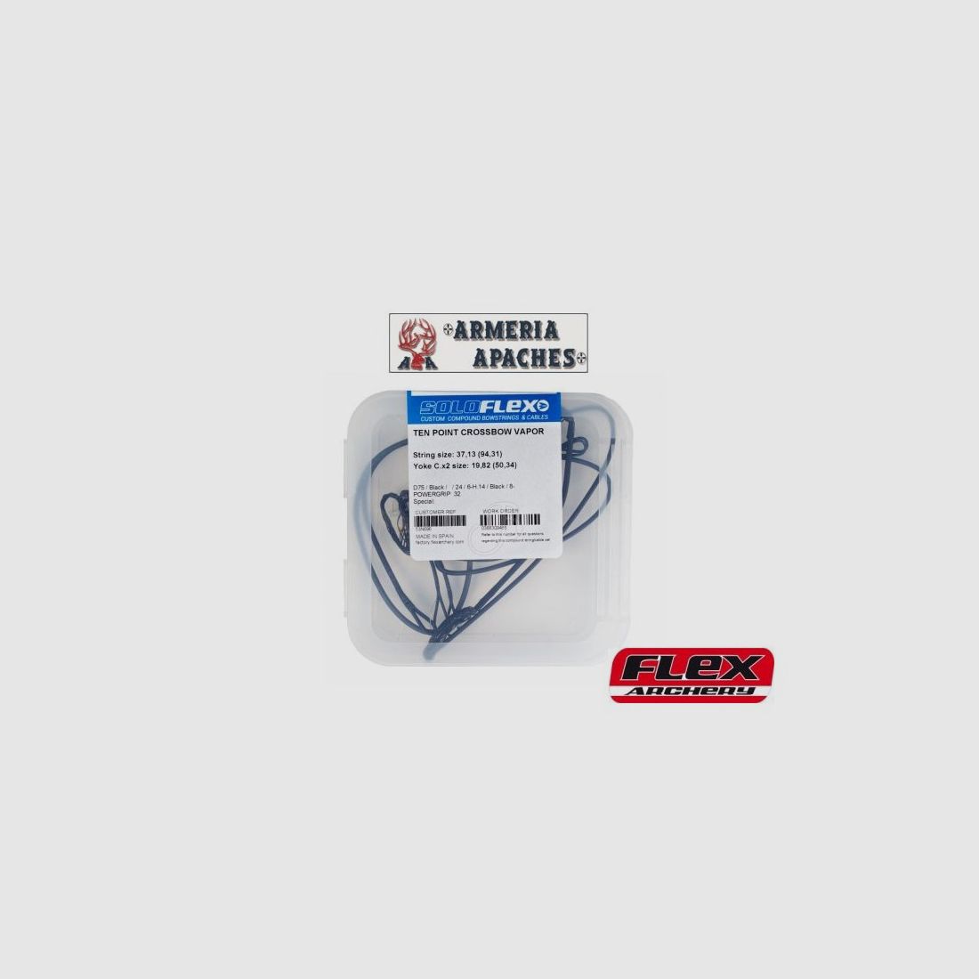 STRINGFLEX SET CABLES+CUERDA ESCORPIÓN GUILLOTINE Cod. 53P087, imagen 1 de 3