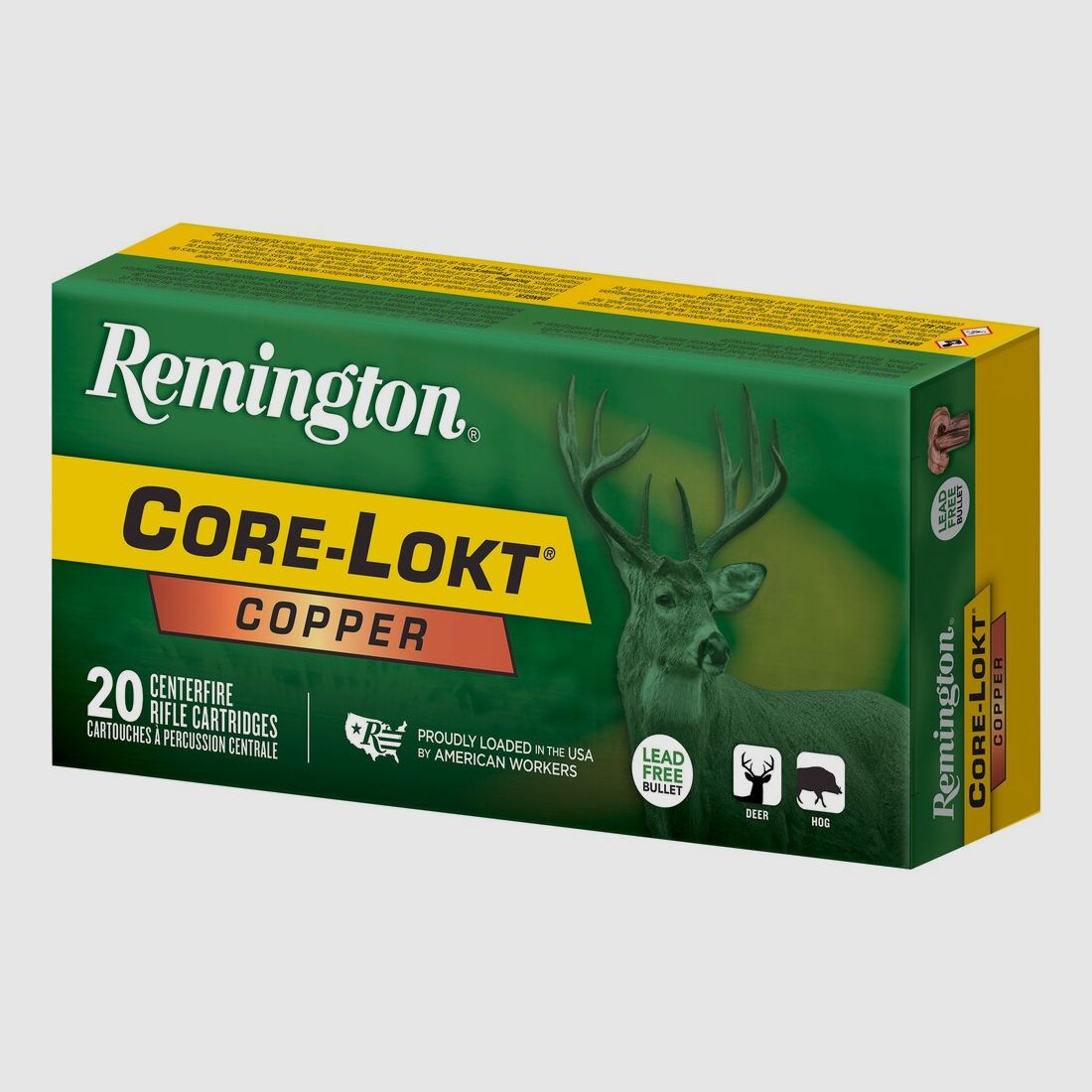 Remington .243 Win. Core Lokt Copper 5.5g/85grs., image 1 of 4