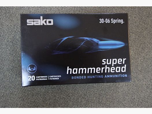 Sako .30-06Spr Super Hammerhead Sako .30-06Spr 9.7g/150gr