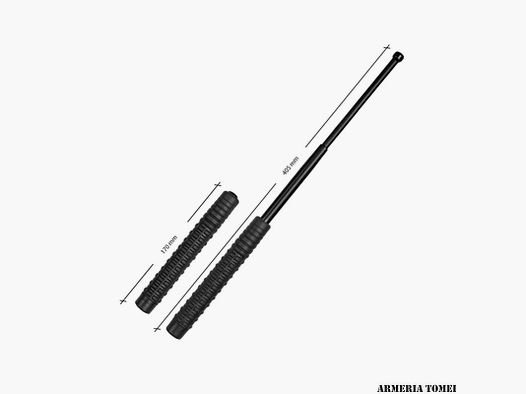 MANGANELLO – TELESCOPICO 21″ 52,5 cm BLACK