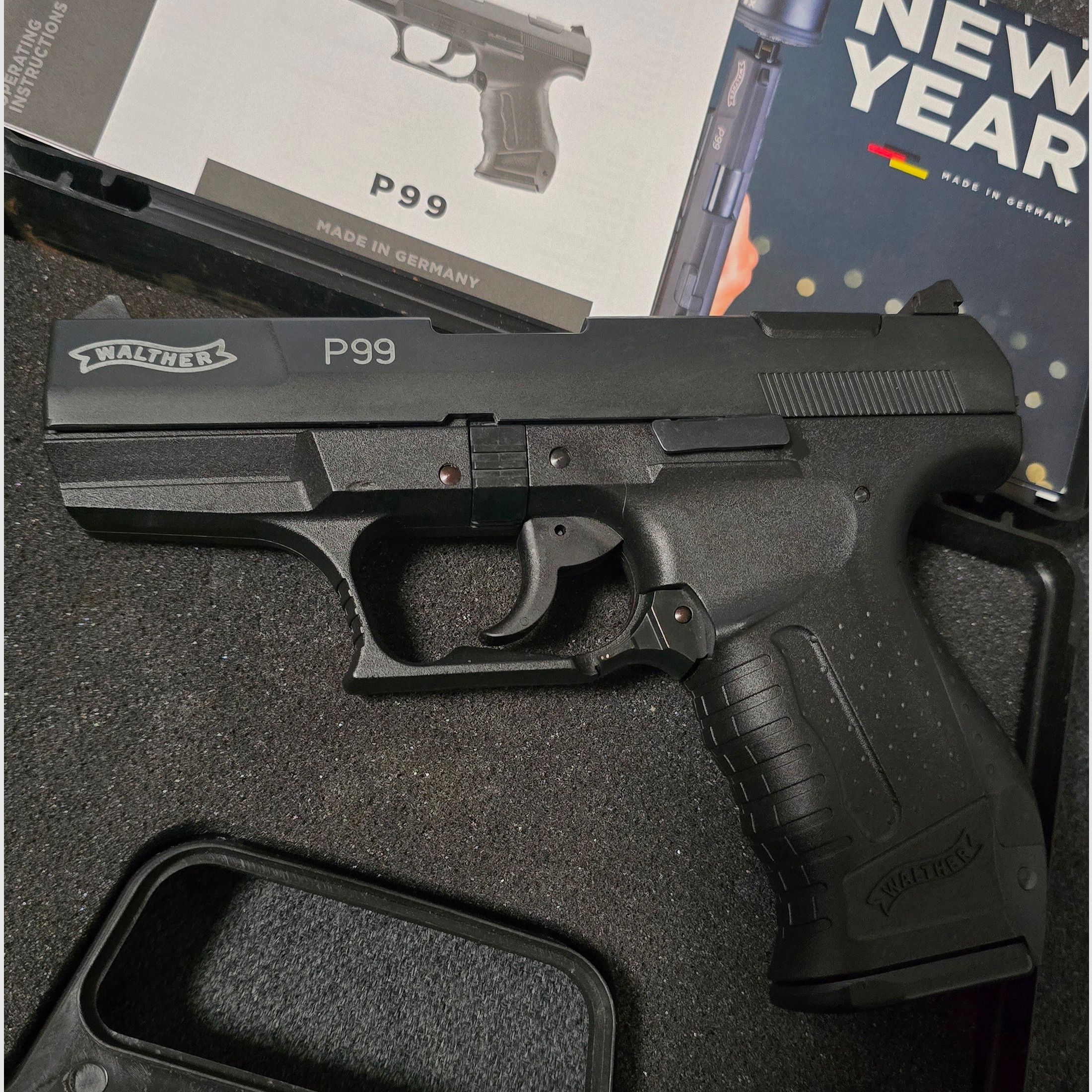 Walther P99 blank firing 9mm PAK