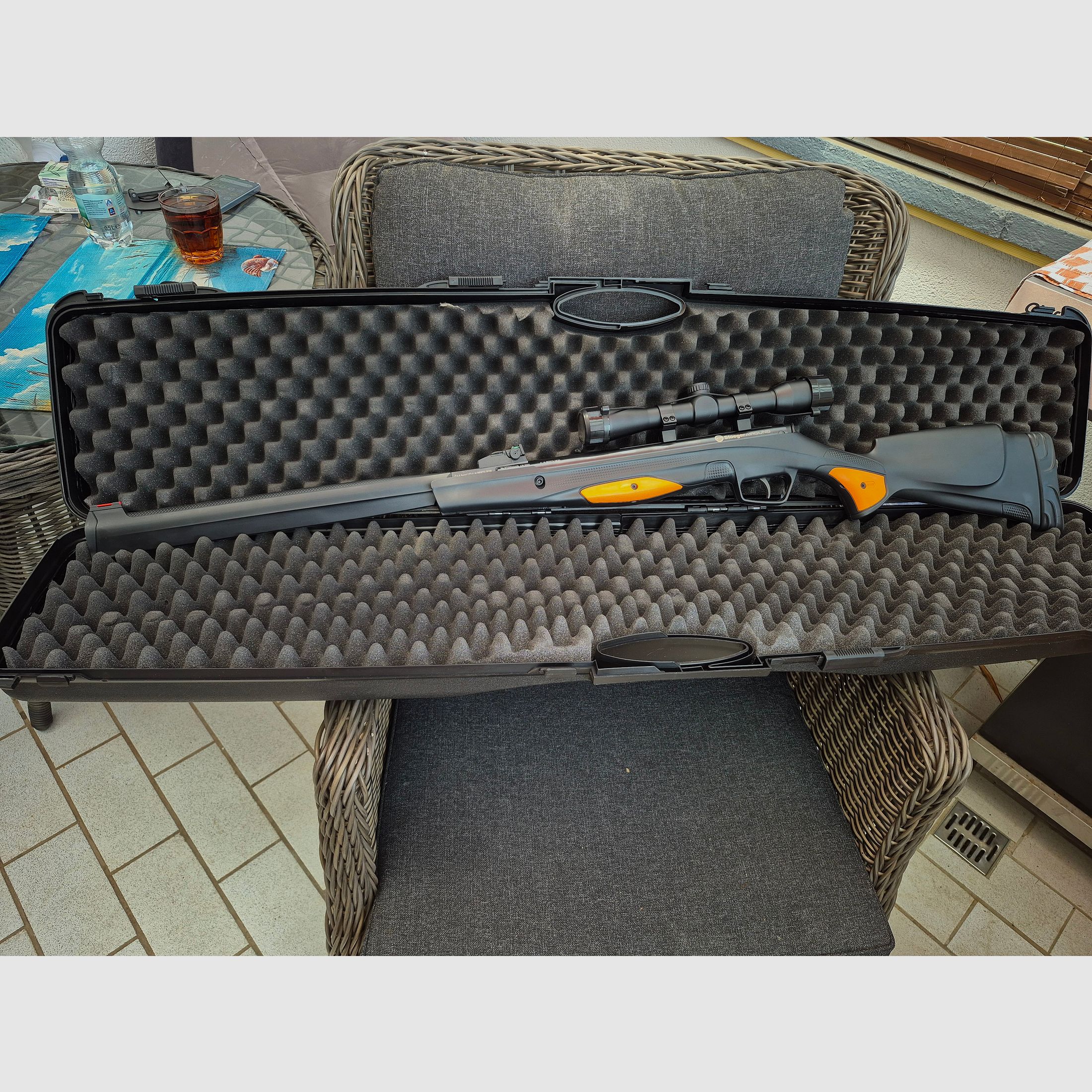 Stoeger Rx 20 53, Suppressor, Luftgewehr, mit Hartschalenkoffer, neu