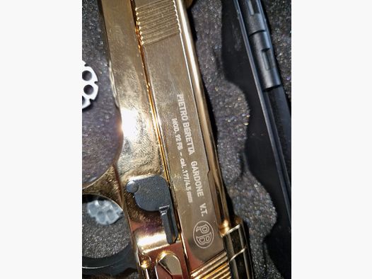 Gold beretta 92fs 4,5 diabolo