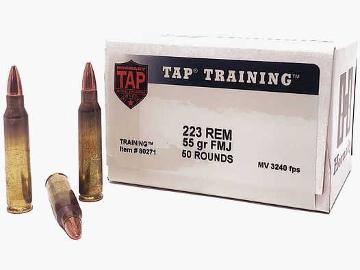 Hornady Training .223 Rem. 55GR FMJ 50 Patronen