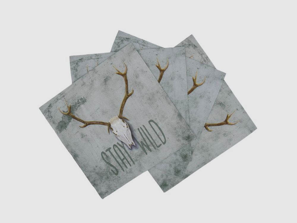 Fritzmann Servietten Stay Wild Geschenke