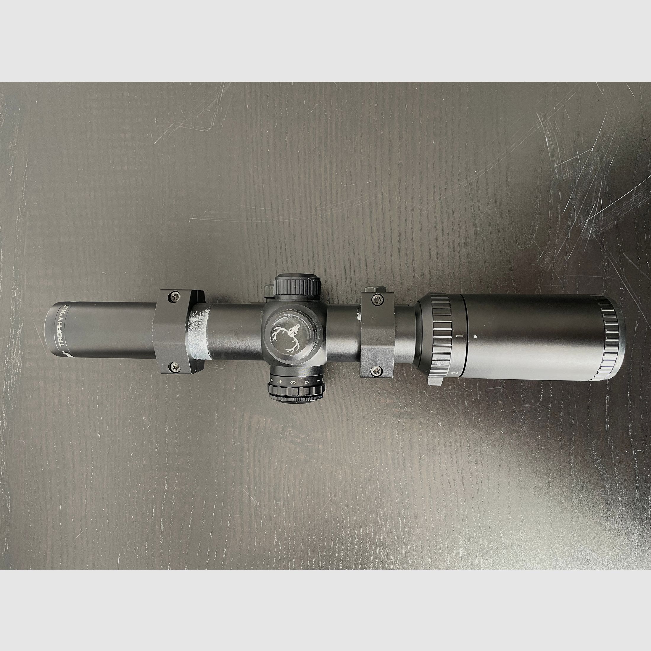 Bushnell Trophy XLT 1-4x24mm riflescope optics with Leupold mount LPVO