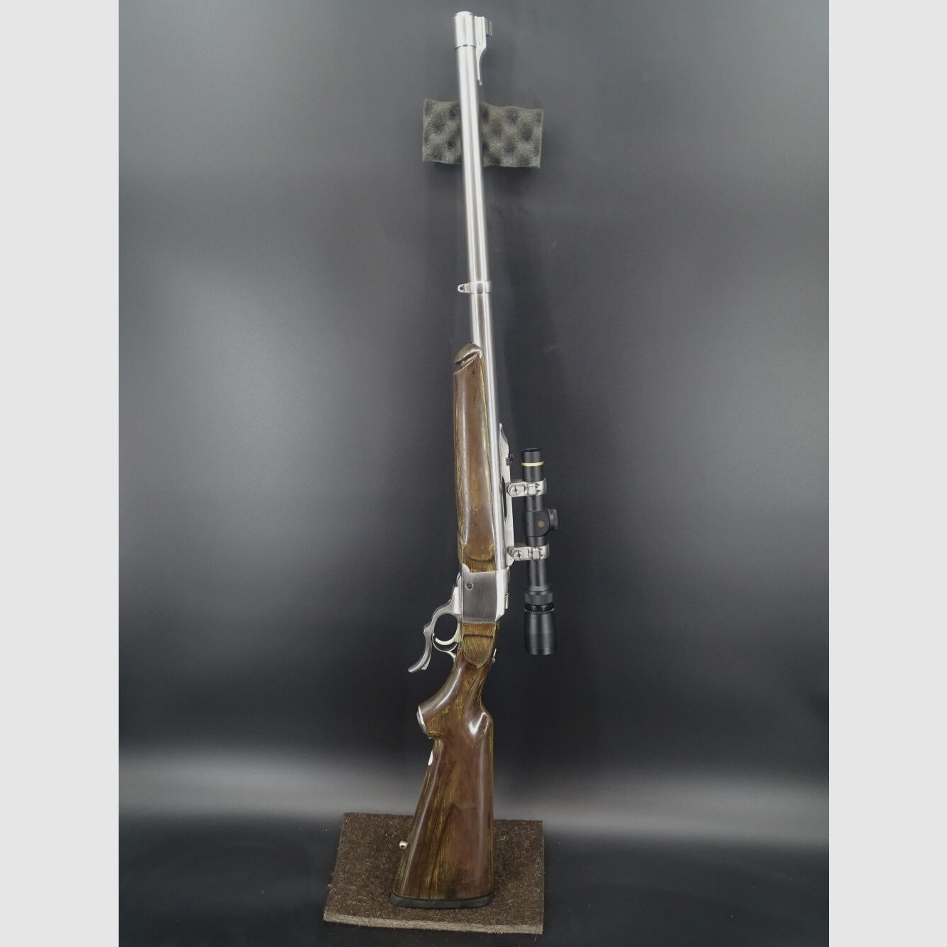 Ruger No1 mit Leupold ZF Kaliber .458 Lott Männergewehr No1 Bj 2007 Stainless