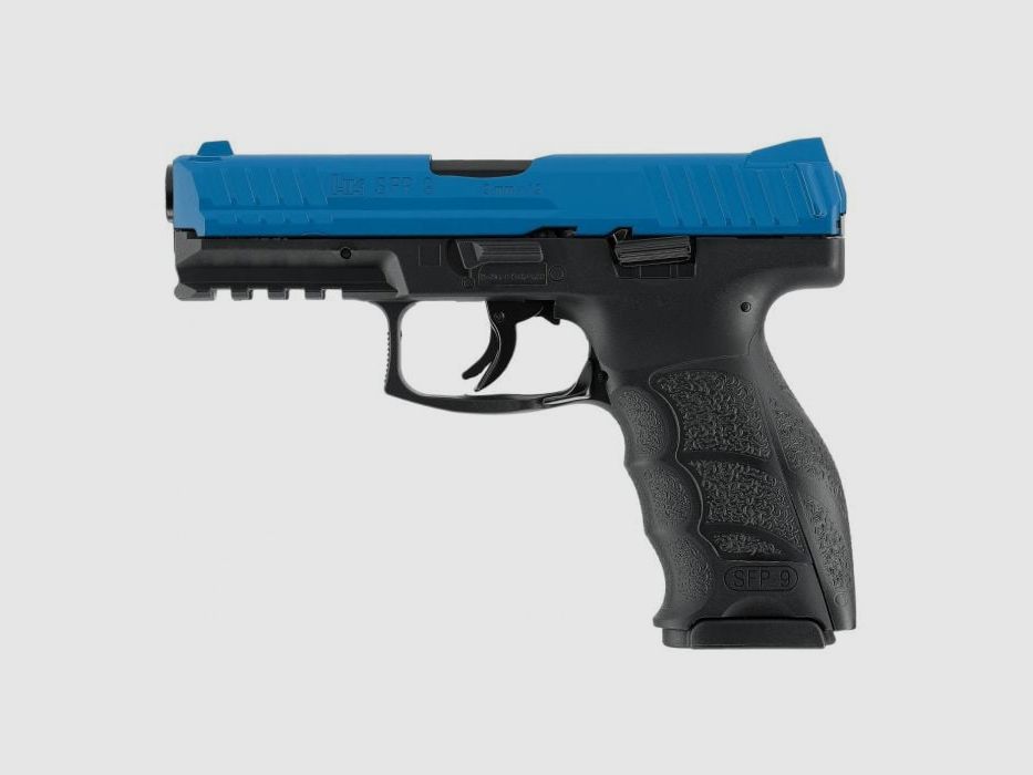 Pistole mit Gummigeschoss HK SFP9 T4E FO Blau