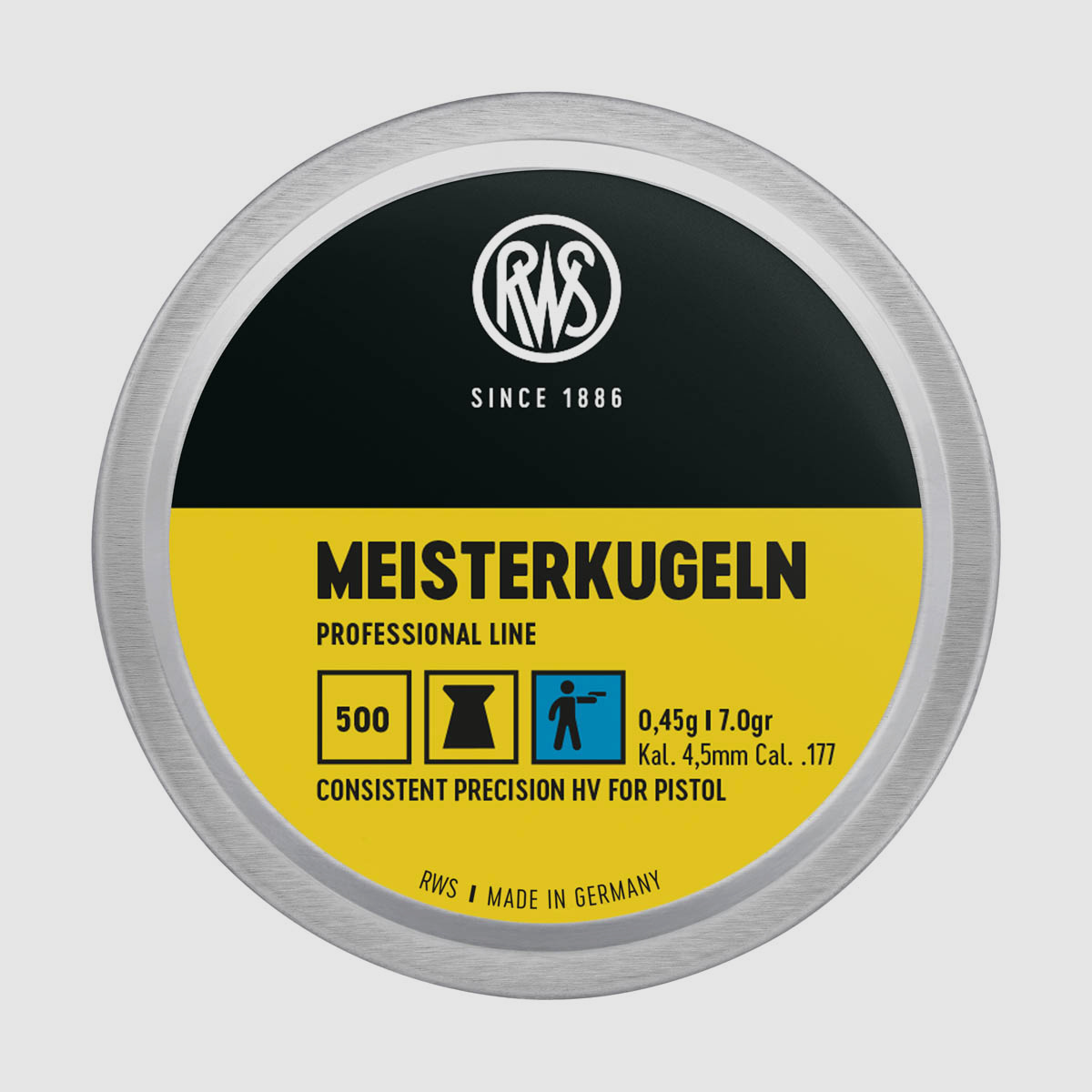 RWS 4,49mm Meisterkugeln HV 0,45g  Professional Line