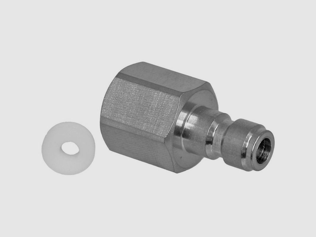 Mannelijke Quick Connect-adapter naar 1/8 BSP Vrouwelijk Huma Air, afbeelding 1 van 2