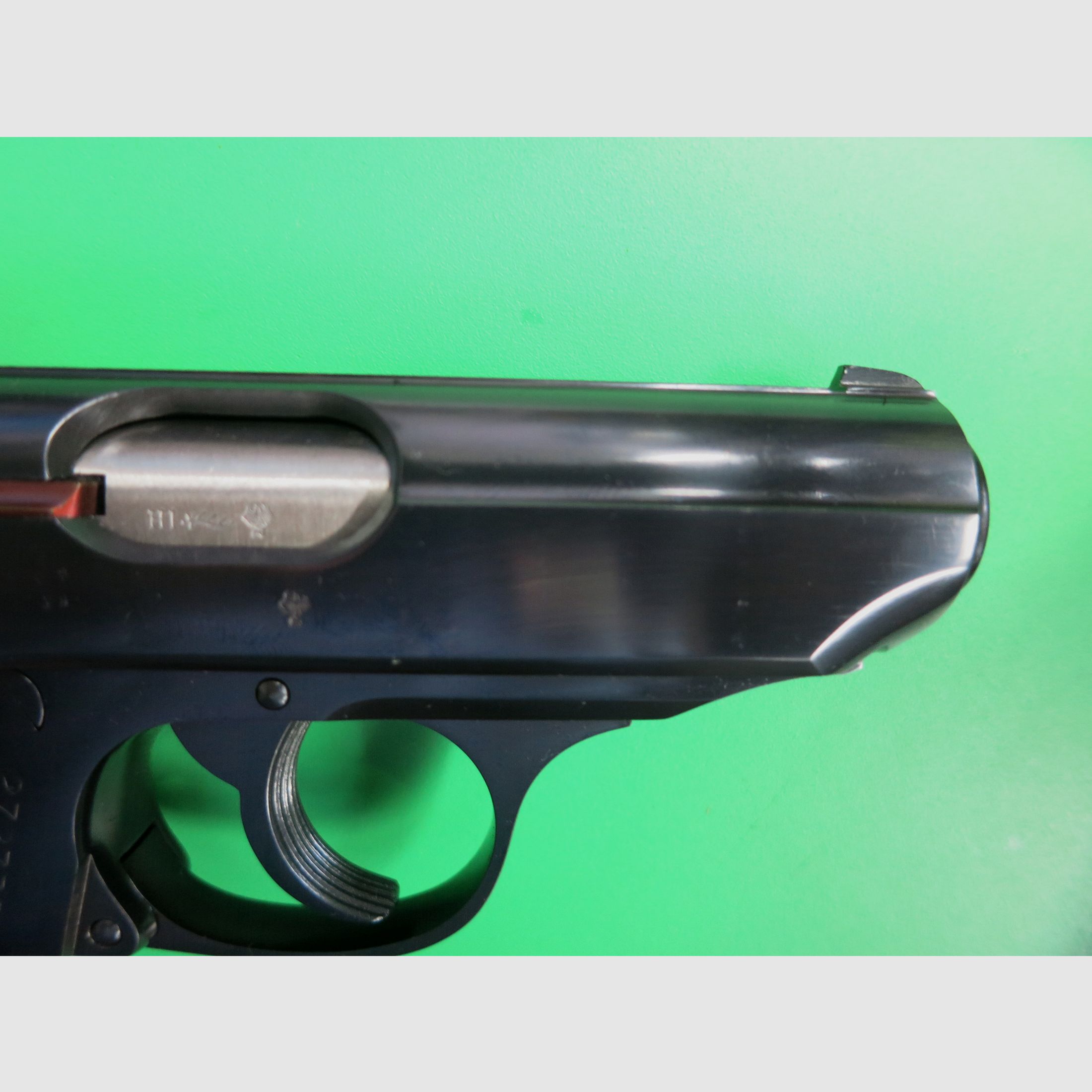 Halbautomatische Pistole, Walther PPK, Kal. 7.65 mm Browning, sehr gut       #86