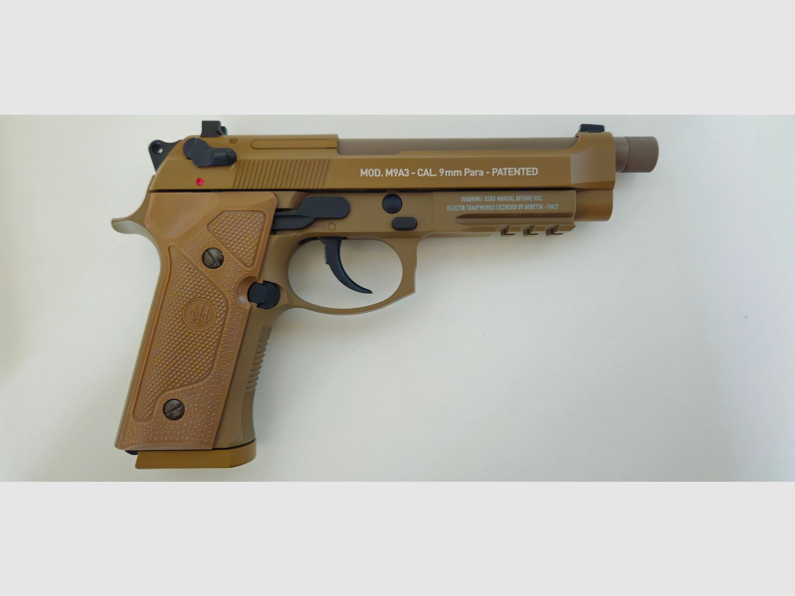 Beretta M9A3 CO2 4,5mm Stahl (FDE)