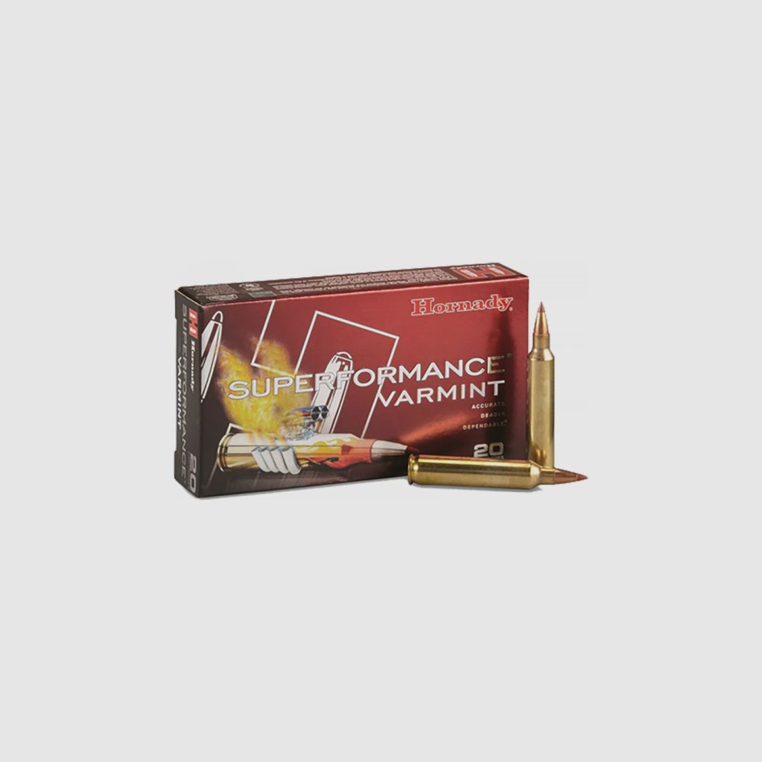 Hornady Superformance Varmint .204 Ruger NTX 24 grs Büchsenpatronen