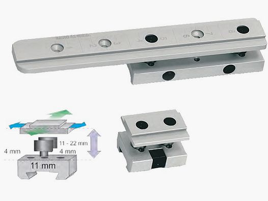 Centra Tele Flight Anschütz sight line risers