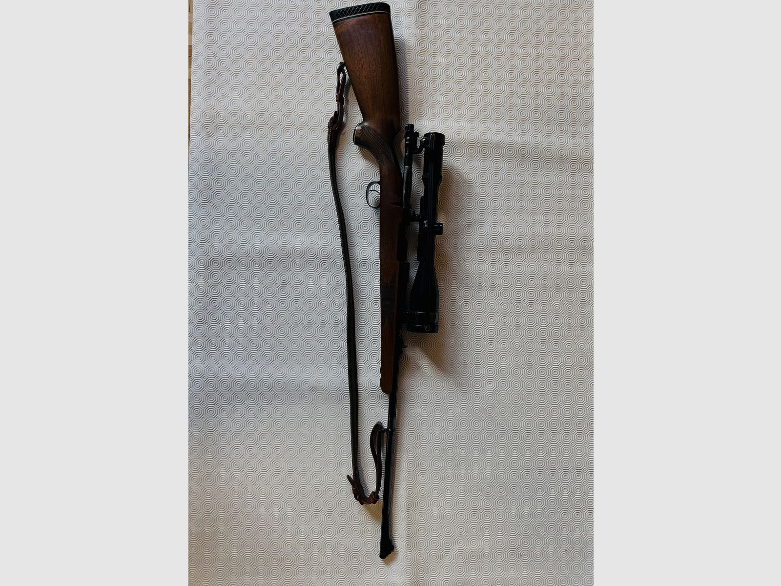 Repetierbüchse Mauser Modell 98 – Müller – Kaliber 7×64 – Kombi-Abzug – Swarovski Habicht 3–12×56, Absehen 4 – Suhler Einhakmontage