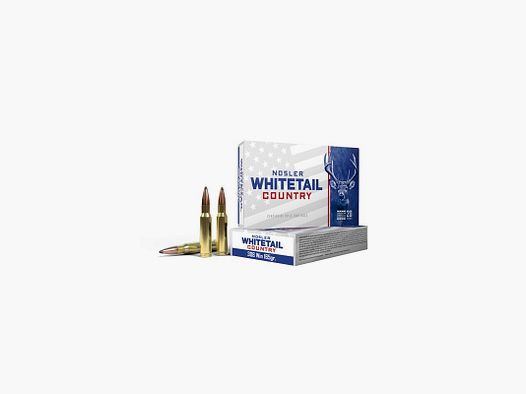 Municion Nosler Cal. 308 Win 165gr Whitetail Country