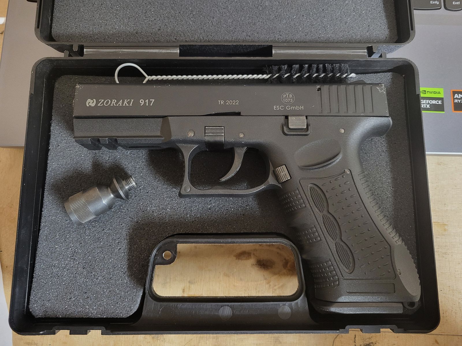 Zoraki 917 schwarz 9mm P.A.K. wenig genutzt