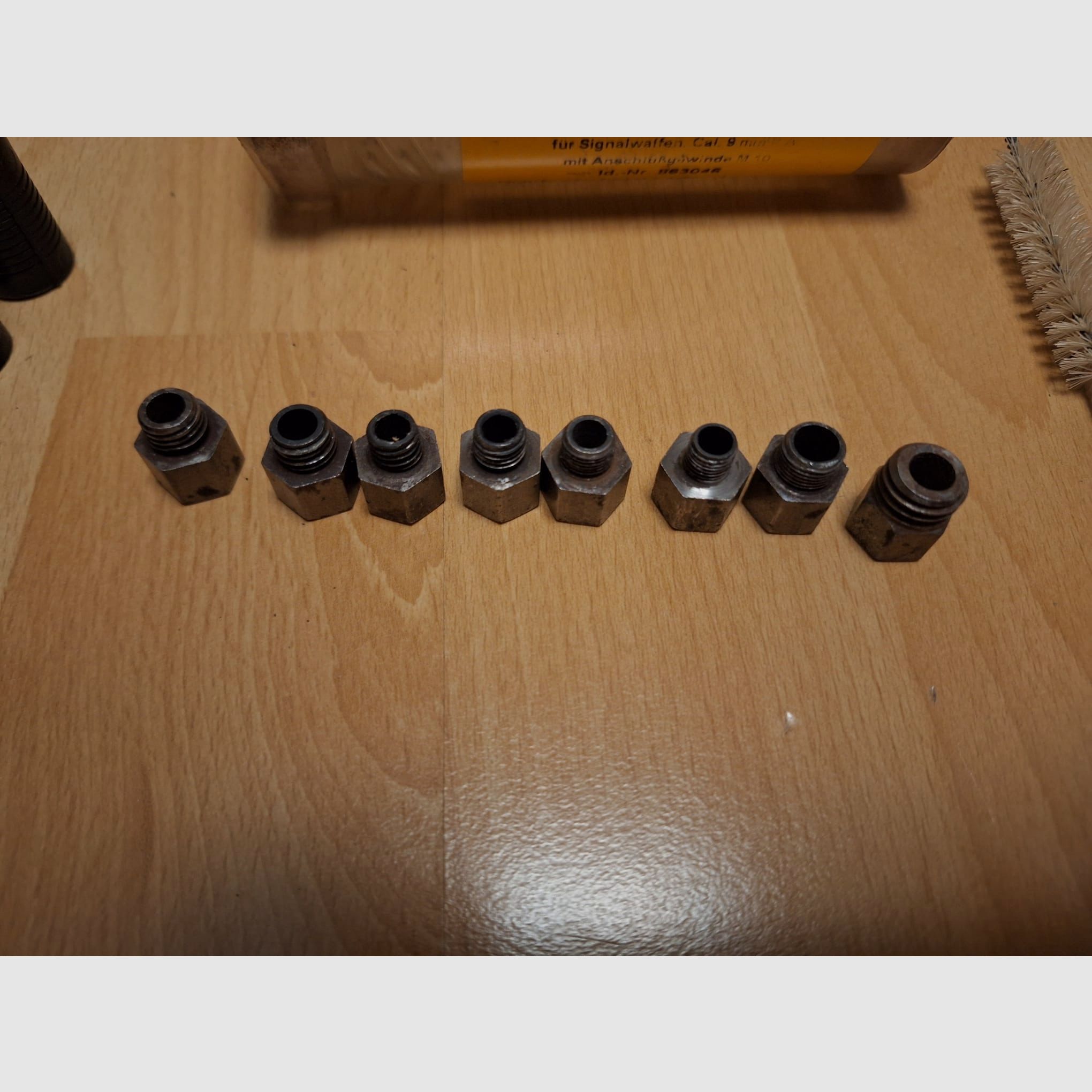 Röhm Sicherheitskompensator/Schalldämpfer Set mit Adaptern und Abschussbechern