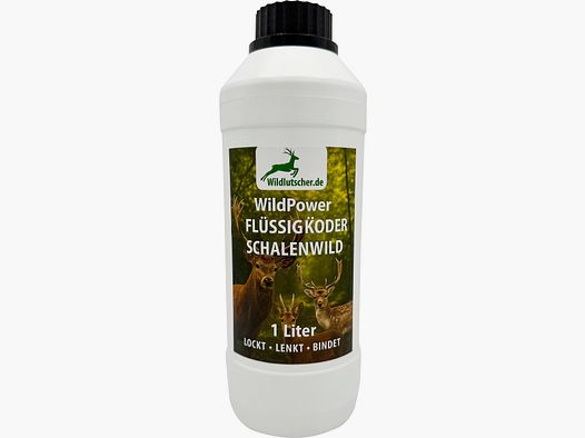 Wildlutscher WildPower Flüssigköder Schalenwild