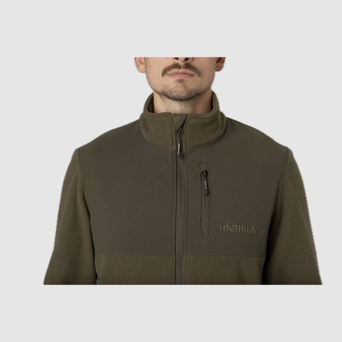 HÄRKILA Fjell Fleecejacke Light Willow Green