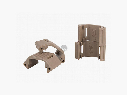 ARES Amoeba M4 Handguard Standard Unit 4er Pack terra scura