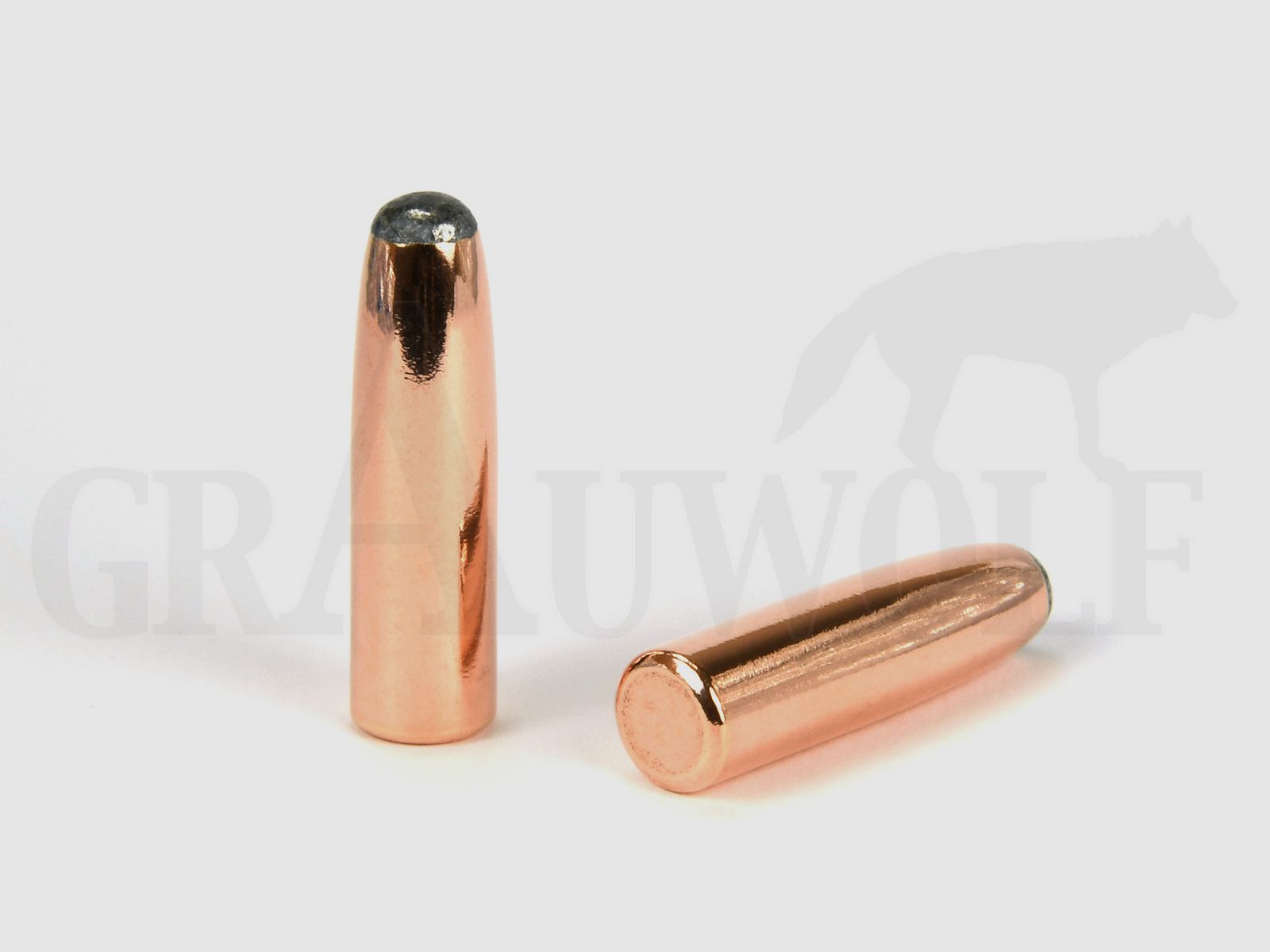 .323 / 8,2 mm 196 gr / 12,7 g Degol Starkmantel Verbundkern Rundkopf Geschosse 50 Stück