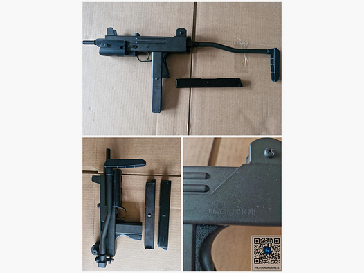 Umarex HG 203 Softair Pistole 6mm CO2 mit 2 Magazinen