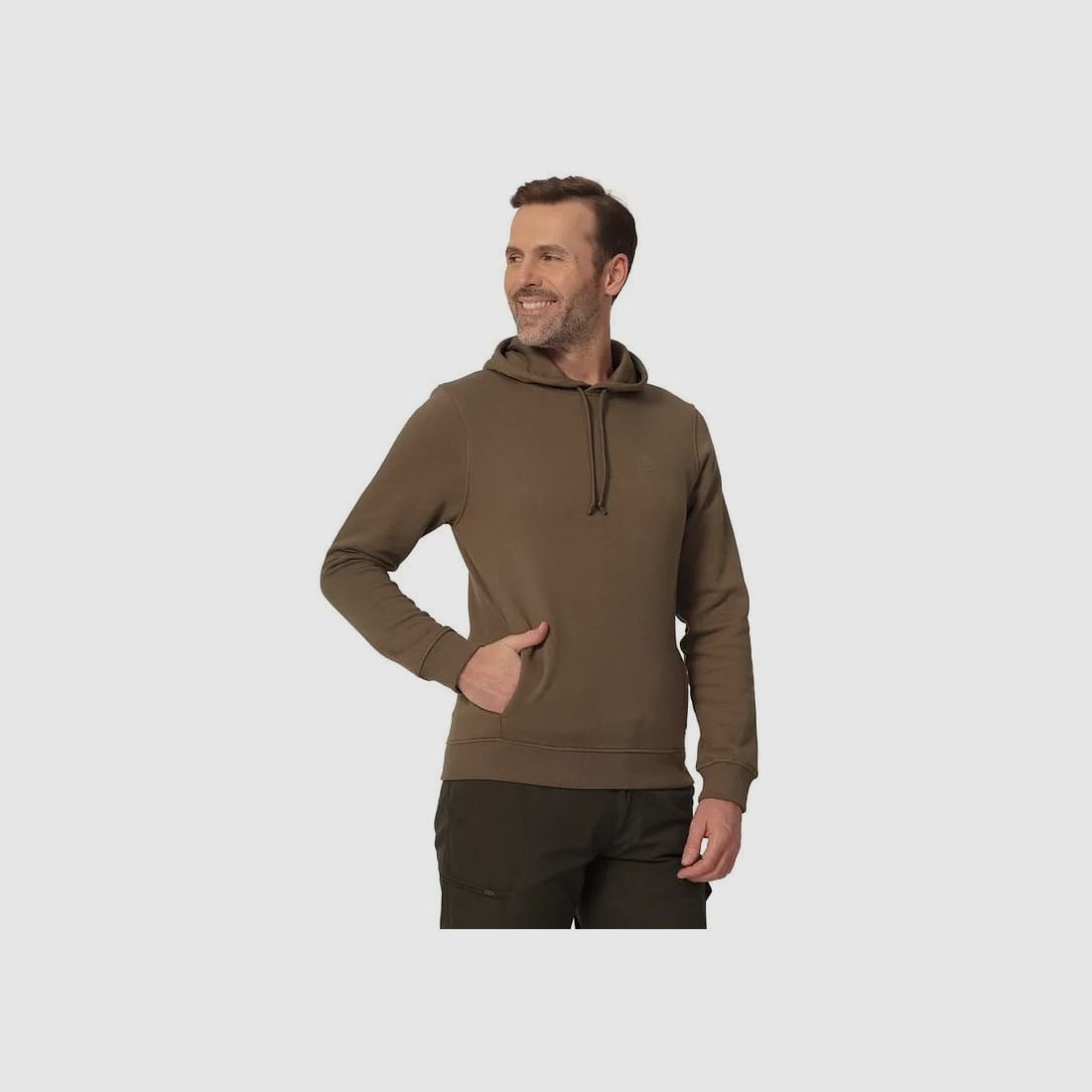 Jachtfleecejacke Tagart Fns Brown, afbeelding 1 van 3