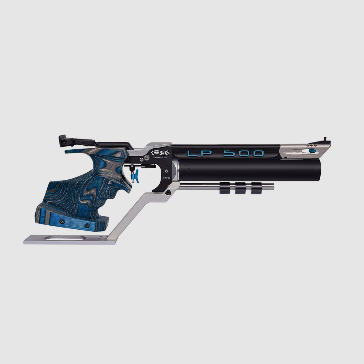Pistola ad aria Walther LP500 Expert Blue Angel con grilletto E