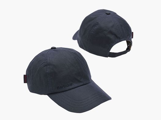 Barbour Wachssportkappe Navy