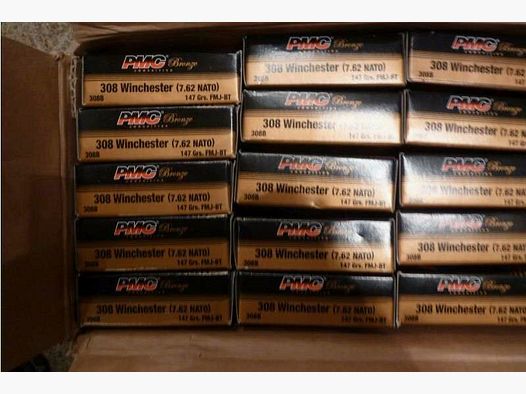 308 Winchester PMC Volle Mantel