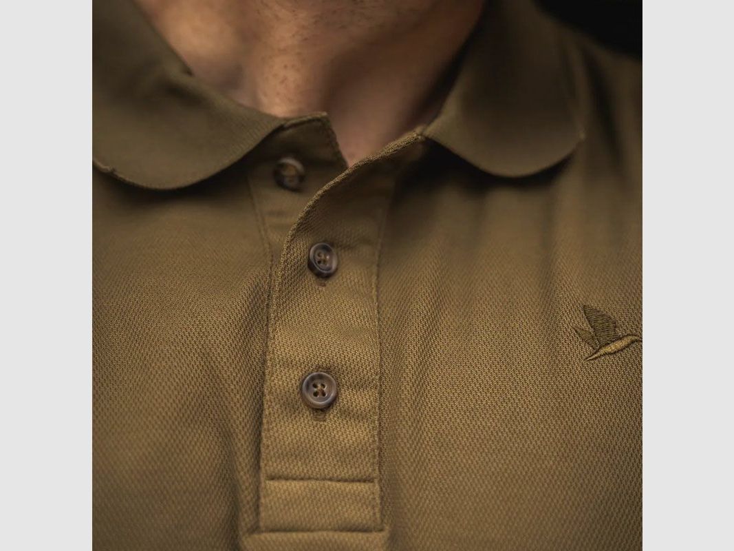 Seeland Pembroke polo shirt, M. Olive, image 7 of 9