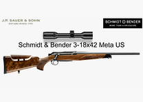 J.P. Sauer & Sohn Sauer 505 Ergo Lux Repetierbüchse HQ3 Ausstattungspaket Elegance + VSR | 8.5x55 Blaser | Schmidt & Bender 3-18x42 Meta