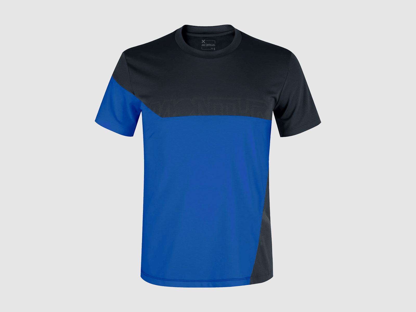 T-SHIRT – MONTURA – MIX-UP Graphite Blue/B.Blue, afbeelding 1 van 2