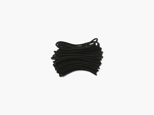 Cordino elastico nero, diam. 2,5 mm, bobina da 10 m